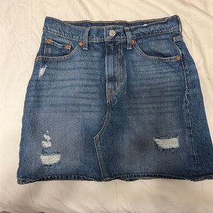 Denim Levi Skirt